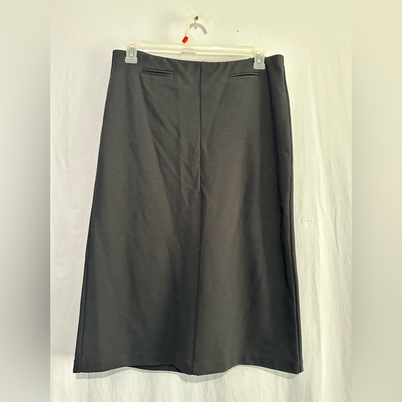 Cato Dresses & Skirts - Cato Sleek Black Pencil Skirt Womens M